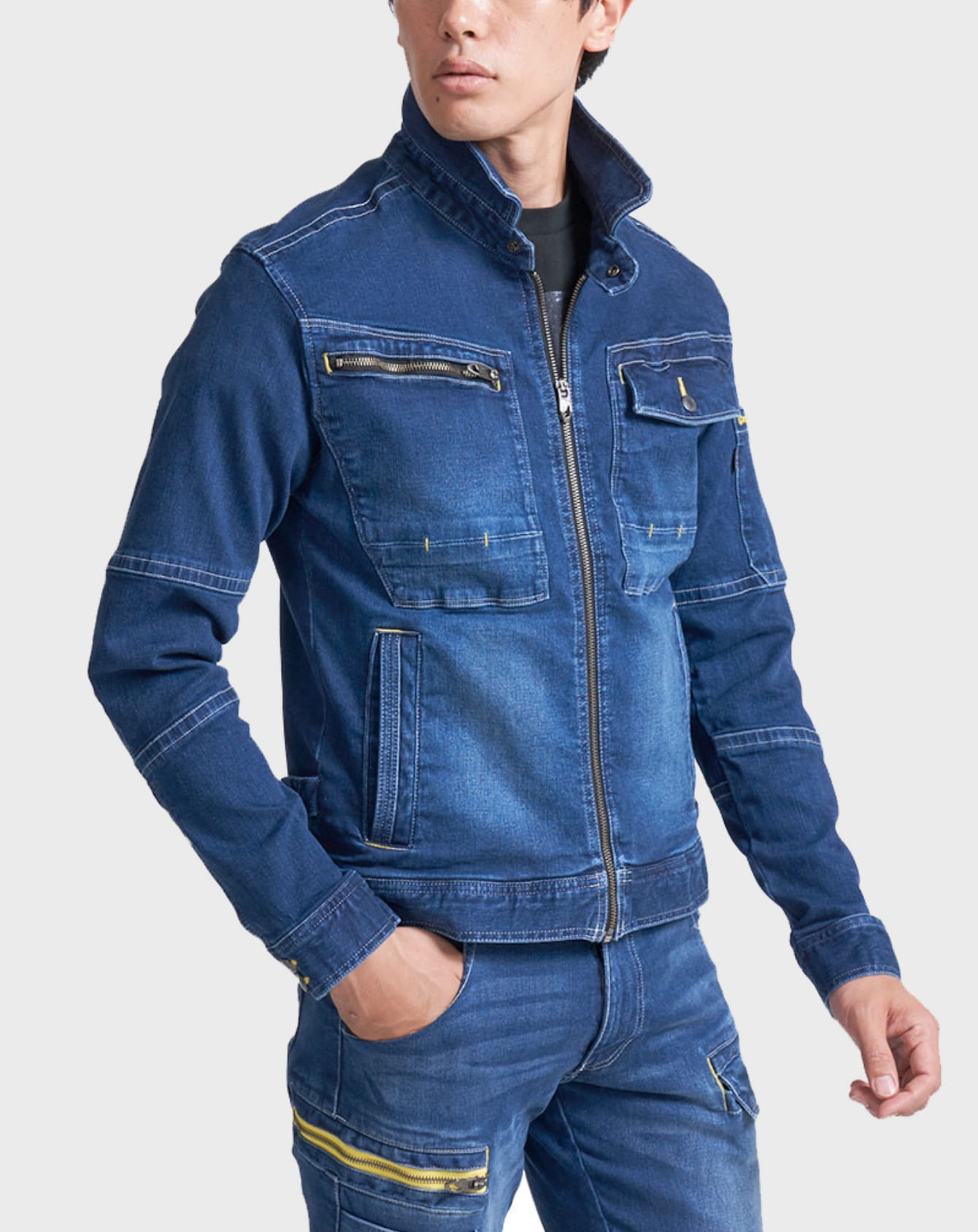 寅壱 8940-554 ライダースジャケット