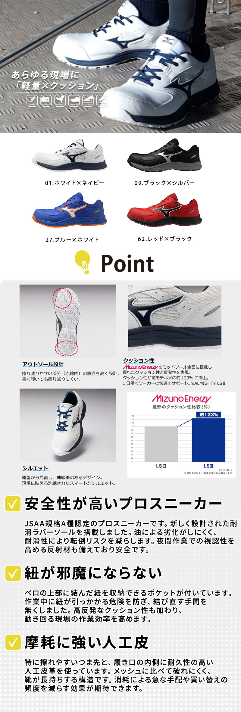 ミズノ【MIZUNO】 ALMIGHTY LSIII 11L F1GA2600 - TAMAYURA公式通販