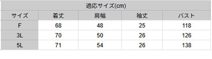 サイズガイド