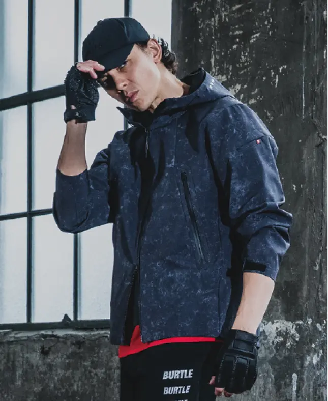 3190 防風フーディージャケット