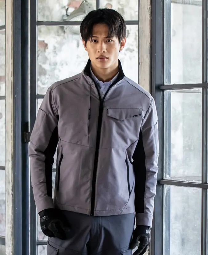 A-7160 まるでジャージのブルゾン