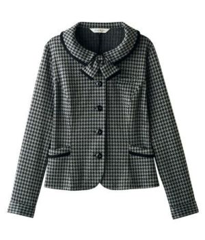 21900　enjoie [アンジョア]　長袖オーバーブラウス