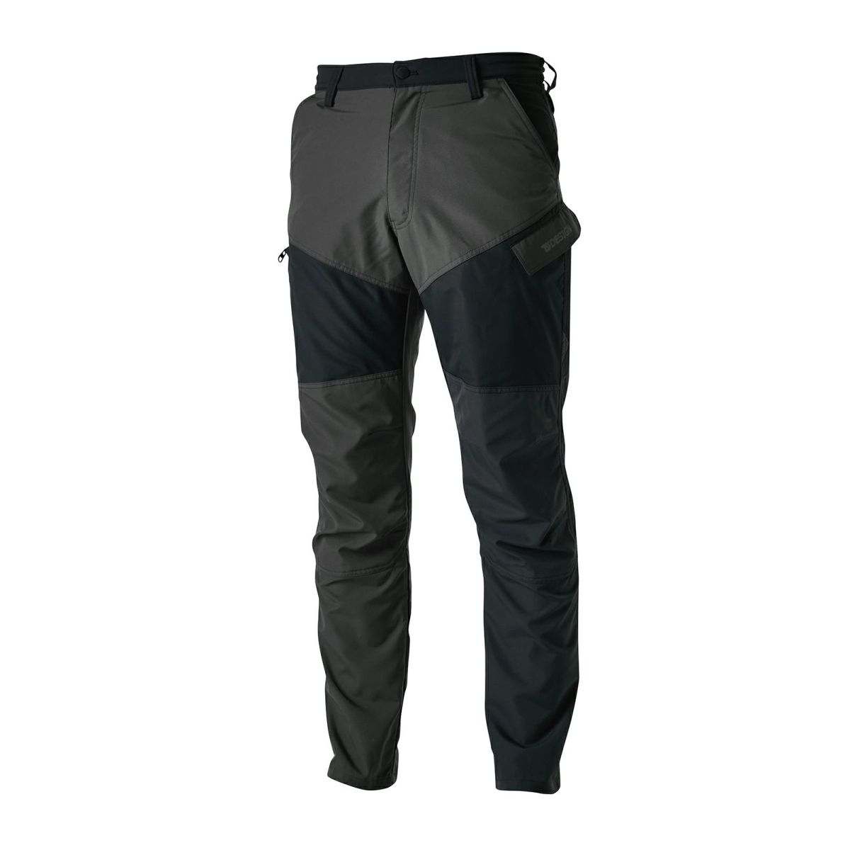 ブラック×チャコールグレー