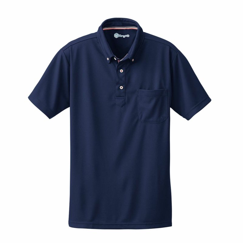 桑和【SOWA】G.GROUND 半袖ボタンダウンポロシャツ 50391 - たまゆら